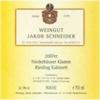 Schneider Niederhauser Klamm Riesling Kabinett 2019 750ml