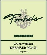 Forstreiter Gruner Veltliner Kogl 2018 750ml