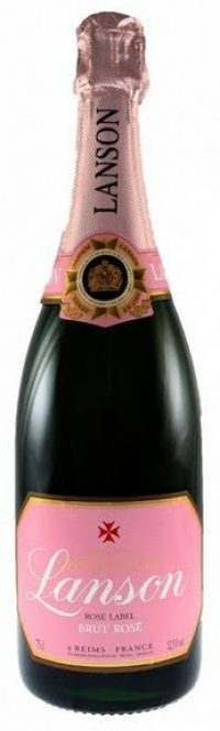 Lanson Champagne Brut Rose Rose Label  750ml