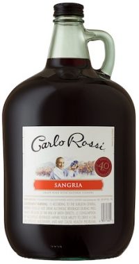 Carlo Rossi Sangria  4.0Ltr