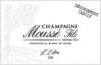 Mousse Champagne Perpetuelle Blanc de Noirs L’Extra Or Di NV 750ml