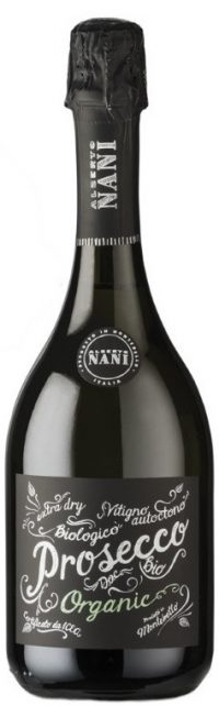 Alberto Nani Prosecco Extra-Dry Organic  750ml