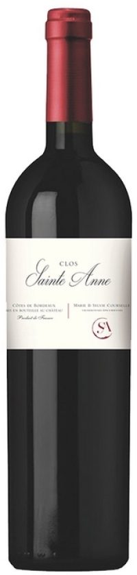 Clos Sainte Anne Cotes De Bordeaux 2015 750ml