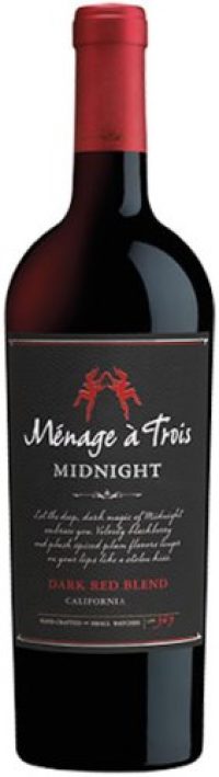 Menage A Trois Midnight Dark Red Blend  750ml