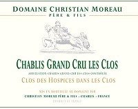Domaine Christian Moreau Pere Et Fils Chablis Grand Cru Les Clos Clos Des Hospices Dans 2018 750ml