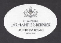 Larmandier-Bernier Blanc De Blancs Extra Brut Gc Les Chemins D’avize 2013 750ml