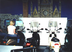 Vespas in the Italy Room